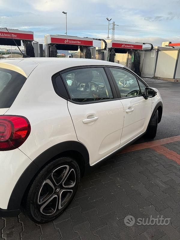 Usata Citroën C3 82 CV (60 kW) 2019 Bianco Utilitaria