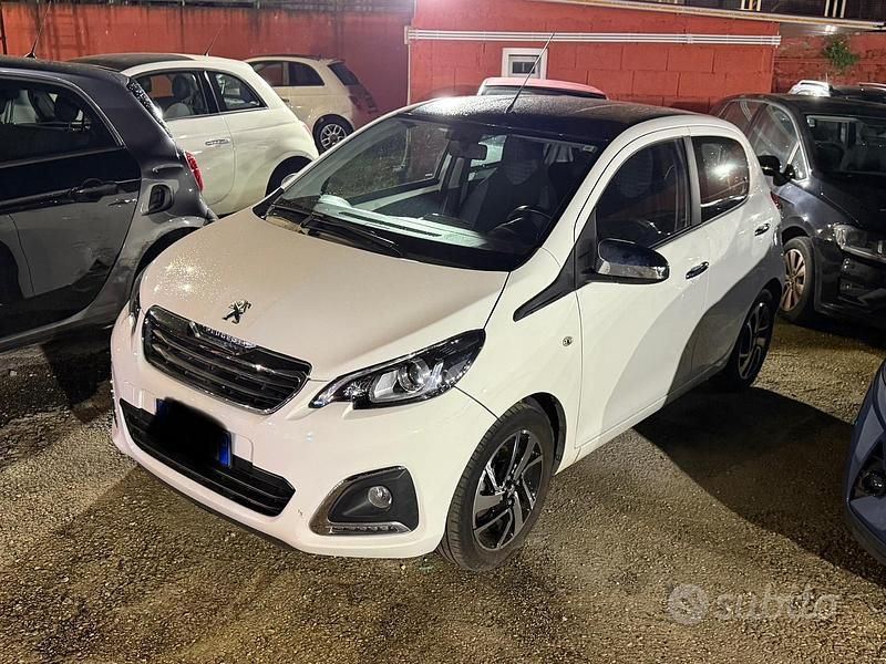 Usata Peugeot 108 Collection 72 CV (52 kW) 2021 Bianco Berlina