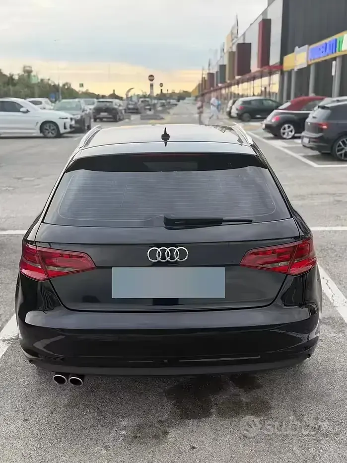 Usata Audi A3 150 CV (110 kW) 2014 Nero Berlina