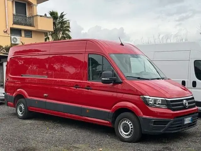 Usata VW Crafter Business 140 CV (102 kW) 2019 Rosso Furgone