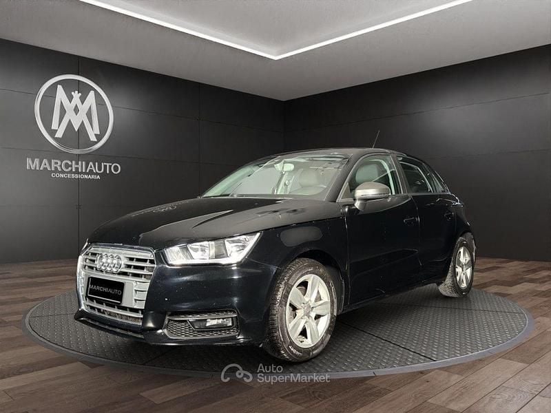 Usata Audi A1 90 CV (66 kW) 2015 Nero Utilitaria