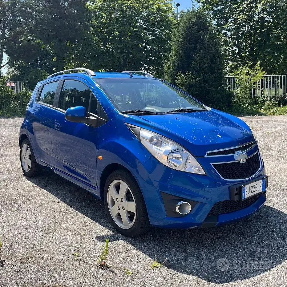 Usata Chevrolet Spark LT 81 CV (59 kW) 2011 Bluazzurro Utilitaria