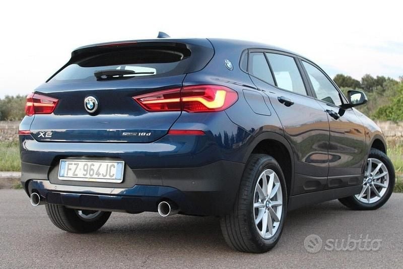 Usata BMW X2 Efficient Dynamics 150 CV (110 kW) 2019 Blu SUV