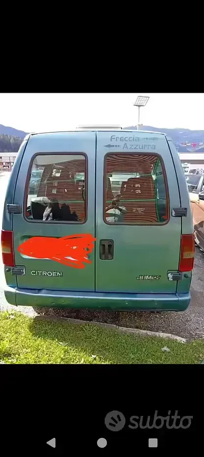 Usata Citroën Jumpy 69 CV (50 kW) 1997 Blu Monovolume