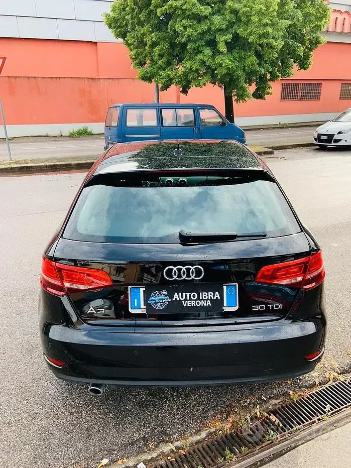 Usata Audi A3 116 CV (85 kW) 2018 Nero Berlina