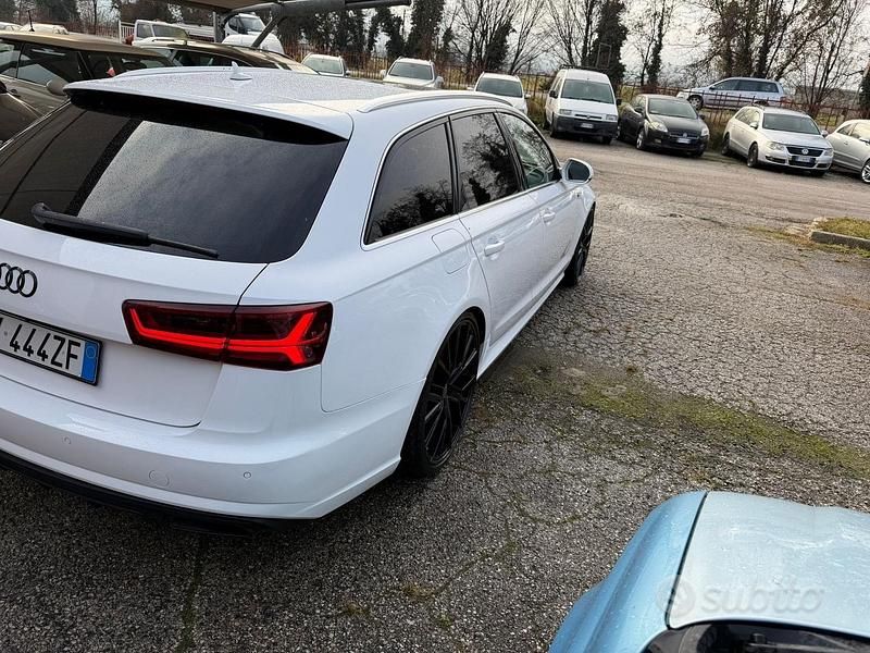 Usata Audi A6 Ambiente 190 CV (139 kW) 2015 Bianco Station wagon