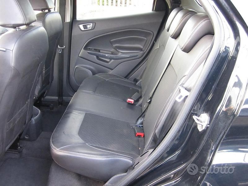 Usata Ford Ecosport 95 CV (69 kW) 2016 Nero SUV