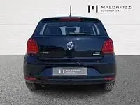 Usata VW Polo Comfortline 90 CV (66 kW) 2017 Nero Utilitaria