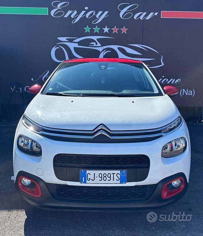 Usata Citroën C3 Shine 101 CV (74 kW) 2020 Bianco Utilitaria