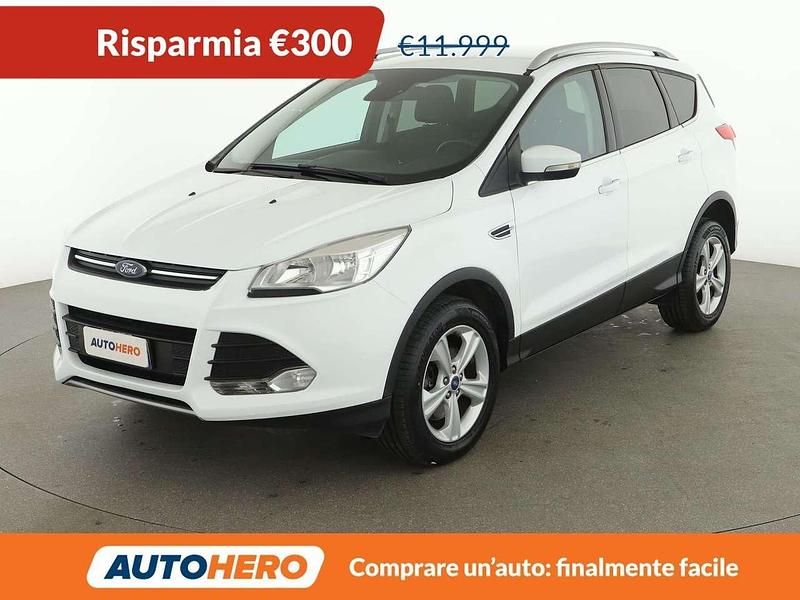 Usata Ford Kuga 120 CV (88 kW) 2016 Bianco SUV