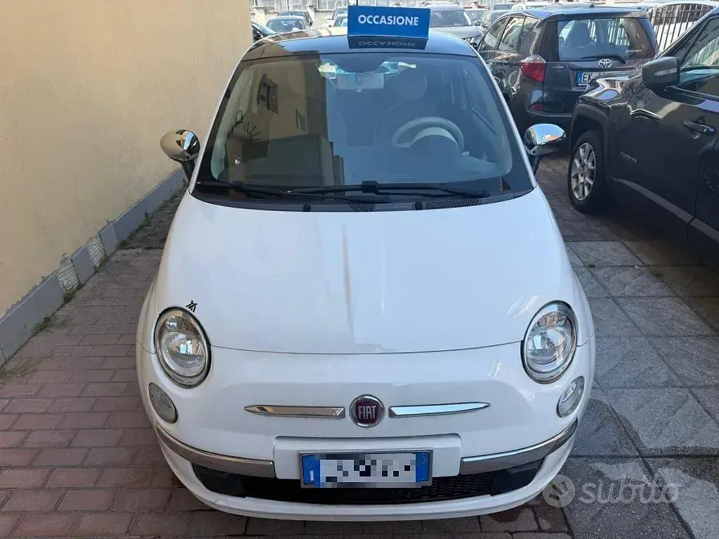 Usado Fiat 500 Lounge 69 CV (50 kW) 2013 Blanco Utilitario
