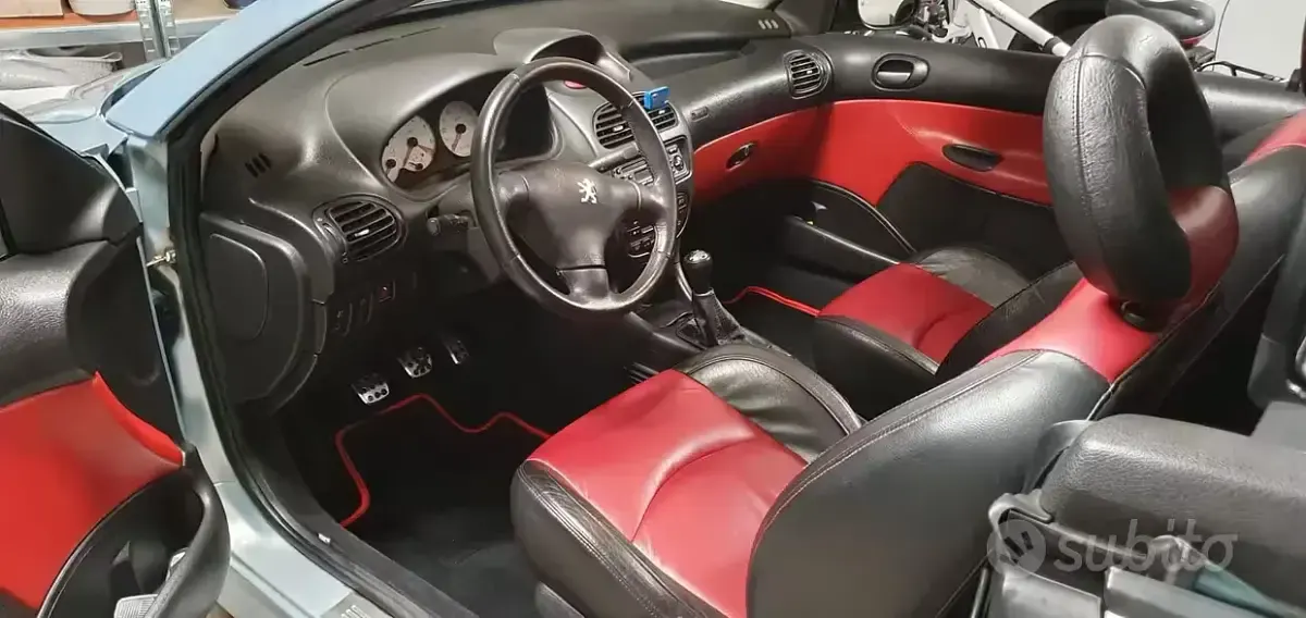 Usata Peugeot 206 CC 109 CV (80 kW) 2001 Bluazzurro Cabrio