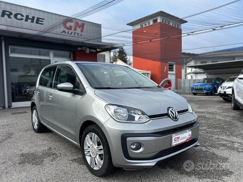 Usata VW up! high up! 75 CV (55 kW) 2018 Grigio Utilitaria