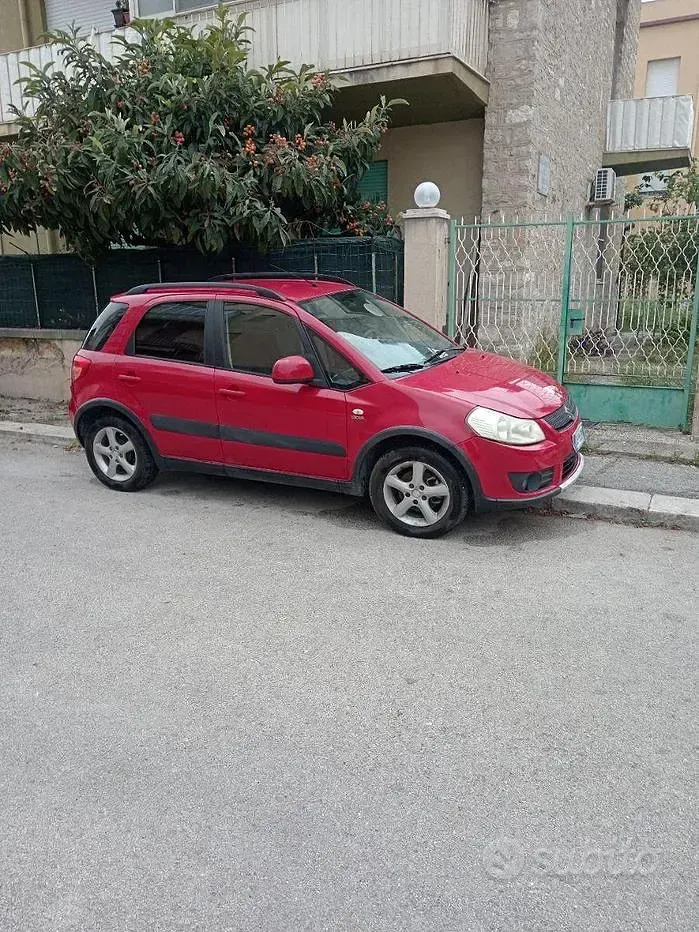 Usata Suzuki SX4 90 CV (66 kW) 2009 Rosso Station wagon