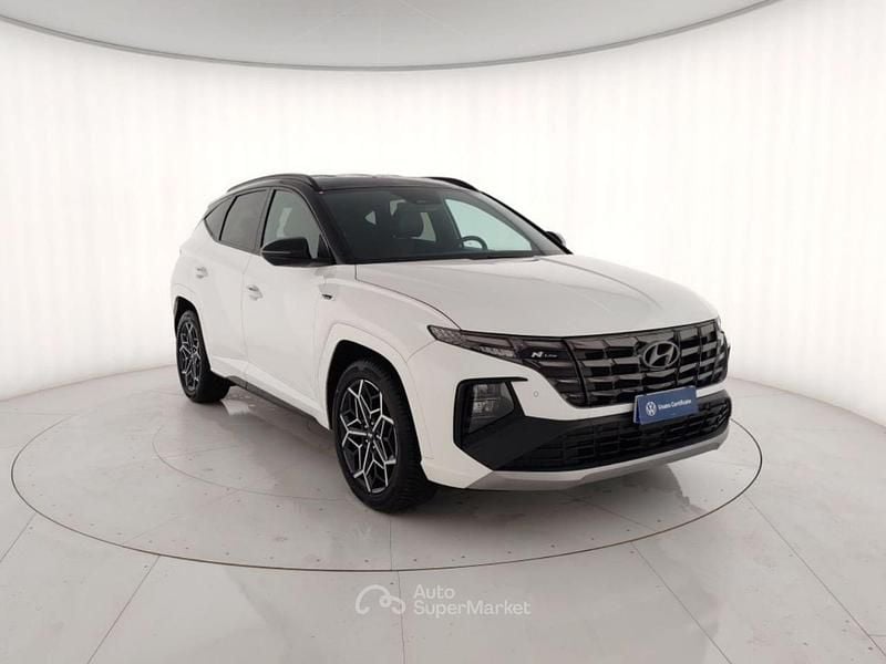 Usata Hyundai Tucson N Line 230 CV (169 kW) 2022 Bianco metallizzato SUV