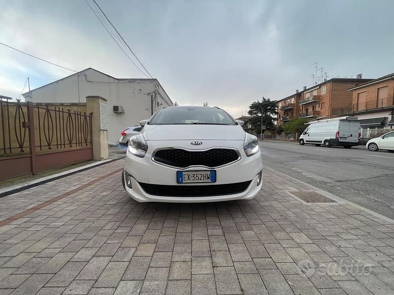 Usata Kia Carens 115 CV (84 kW) 2014 Bianco Monovolume