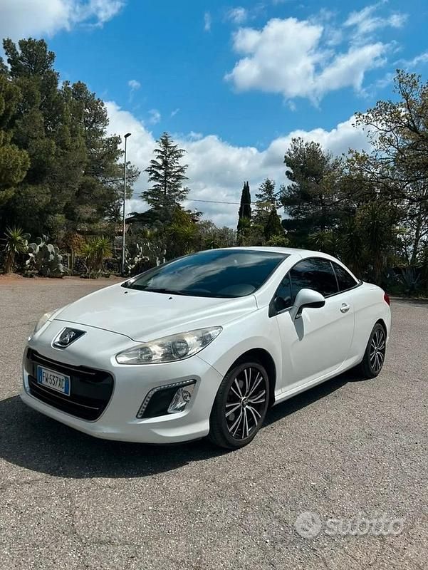 Usata Peugeot 308 CC 120 CV (88 kW) 2011 Bianco Cabrio