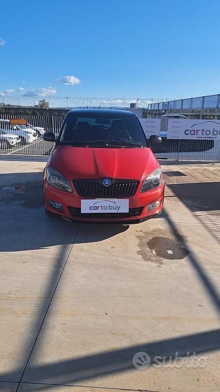 Usata Skoda Fabia Monte Carlo 90 CV (66 kW) 2013 Rosso Berlina