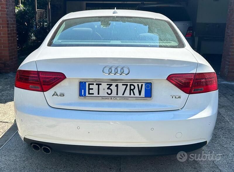 Usata Audi A5 Business Plus 177 CV (130 kW) 2014 Bianco Coupé