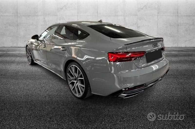 Usata Audi A5 S-Line 231 CV (169 kW) 2020 Grigio metallizzato Coupé