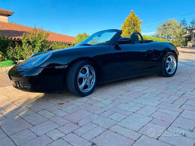 Usata Porsche Boxster 1997 Nero Cabrio