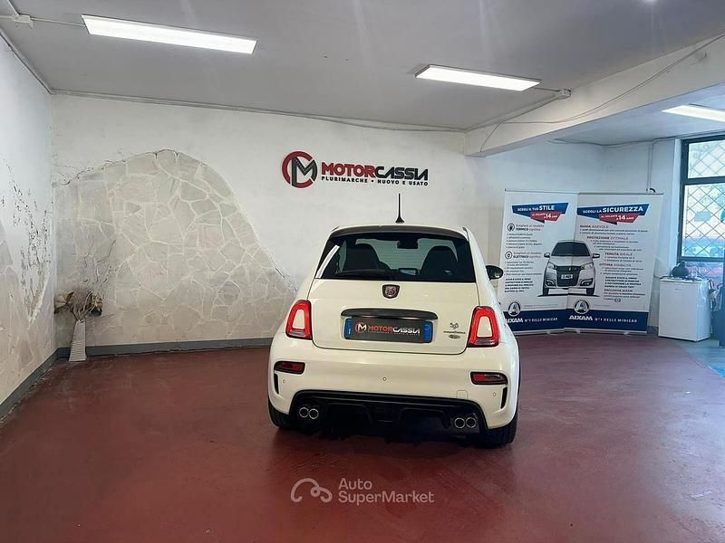 Usata Abarth 595 Competizione 180 CV (132 kW) 2019 Bianco Utilitaria
