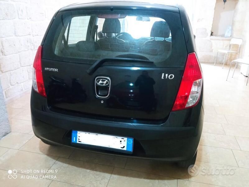 Usata Hyundai i10 66 CV (48 kW) 2009 Nero Utilitaria