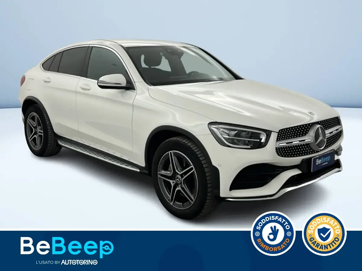 Usata Mercedes GLC220 Premium 194 CV (142 kW) 2019 Bianco pastello SUV