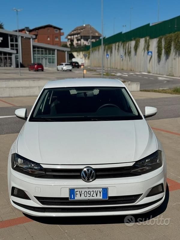 Bianco Usata 2019 VW Polo Comfortline Utilitaria | 9500 € (Ottimo prezzo) - Immagine 1/4