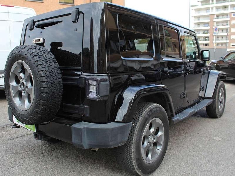 Usata Jeep Wrangler Unlimited Sahara 284 CV (208 kW) 2012 Nero SUV