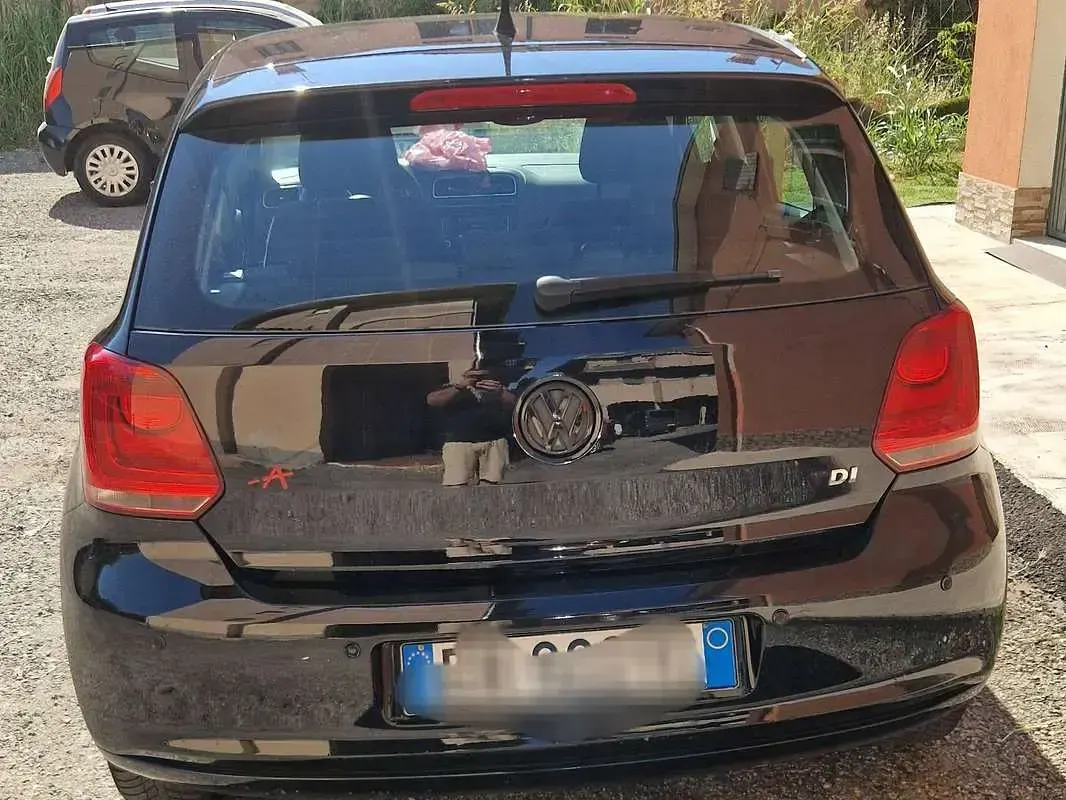 Usata VW Polo United 75 CV (55 kW) 2011 Nero Utilitaria