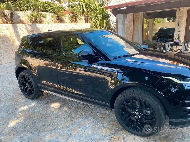 Usata Land Rover Range Rover evoque 2020 Nero SUV