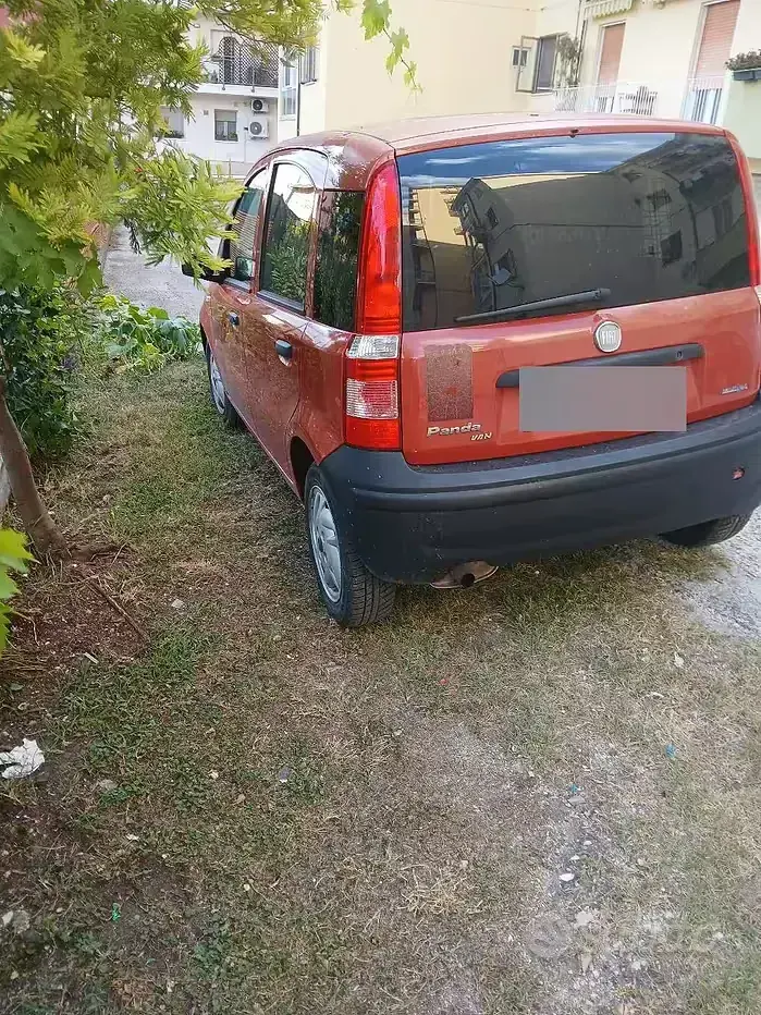 Usata Fiat Panda 75 CV (55 kW) 2008 Rosso Utilitaria