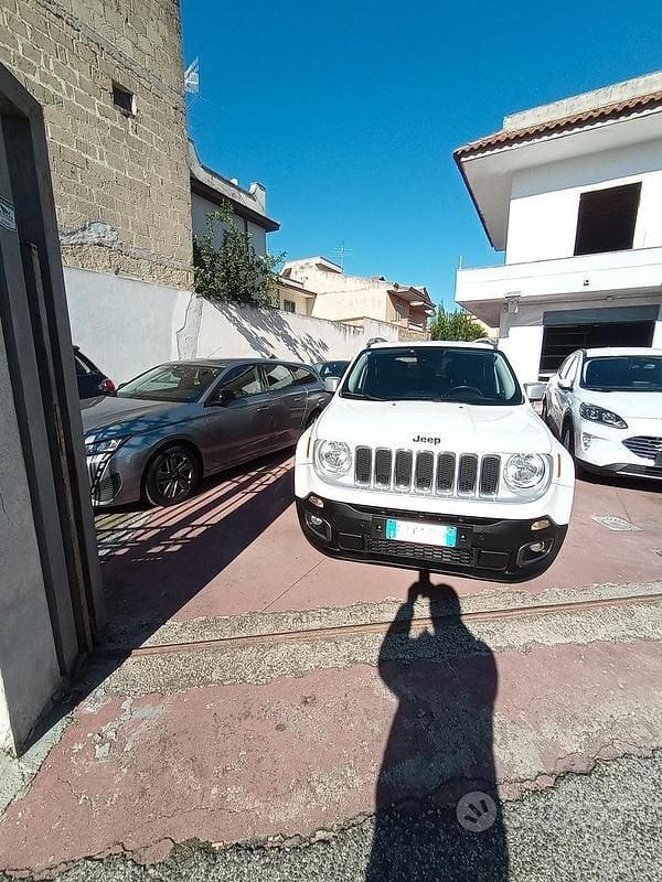 Bianco Usata 2017 Jeep Renegade Limited SUV | 10.490 € (Buon prezzo) - Immagine 1/4