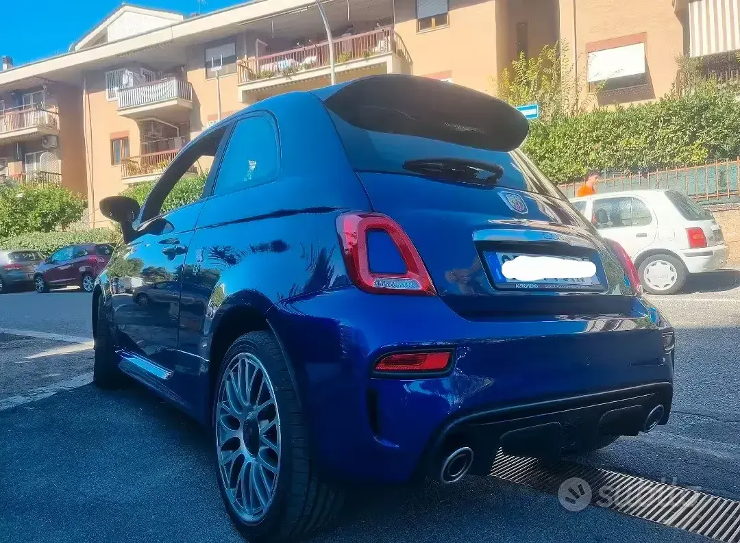 Usata Abarth 500 145 CV (106 kW) 2021 Blu Berlina