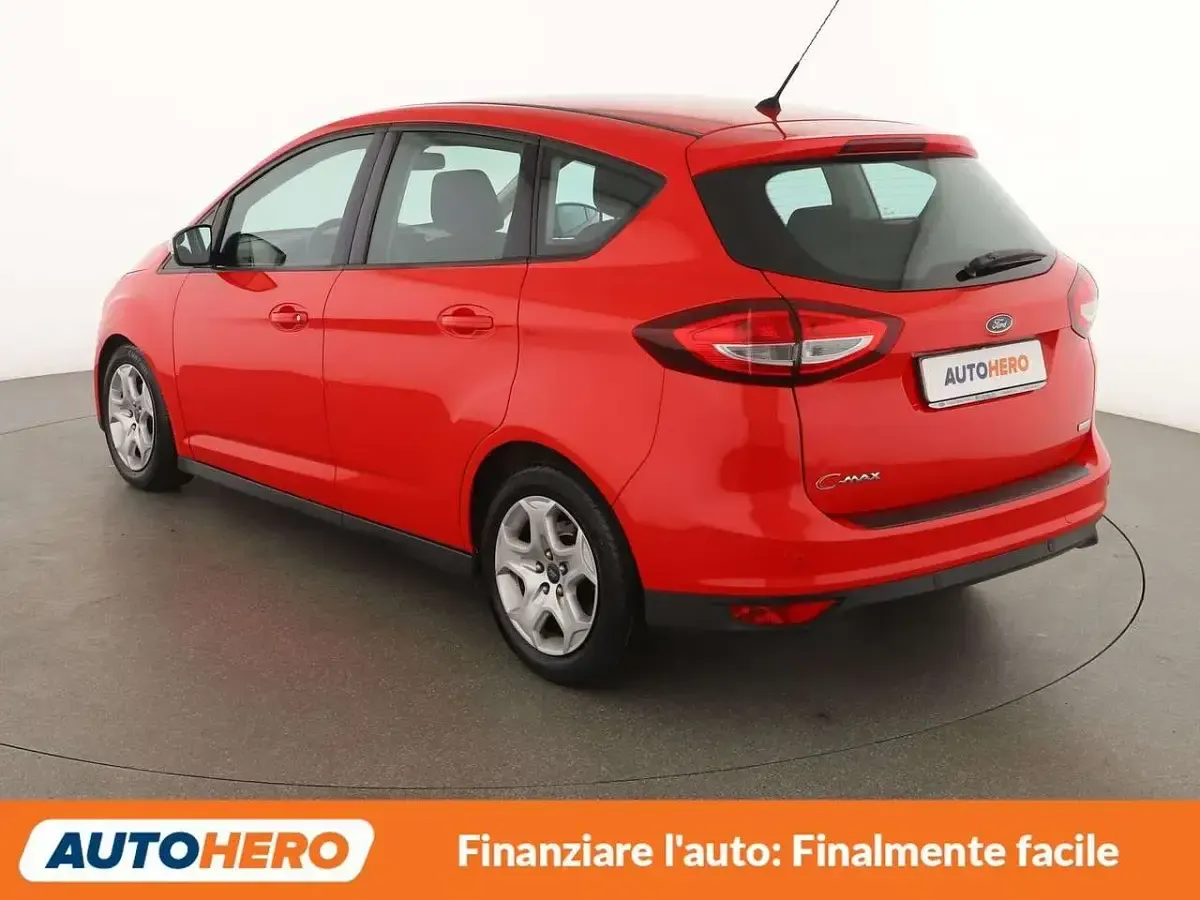 Usata Ford C-MAX 101 CV (74 kW) 2016 Rosso Monovolume