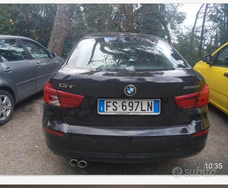 Usata BMW 320 190 CV (139 kW) 2017 Nero Berlina