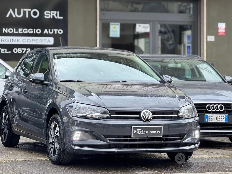 Usata VW Polo R-line 80 CV (58 kW) 2020 Grigio Utilitaria