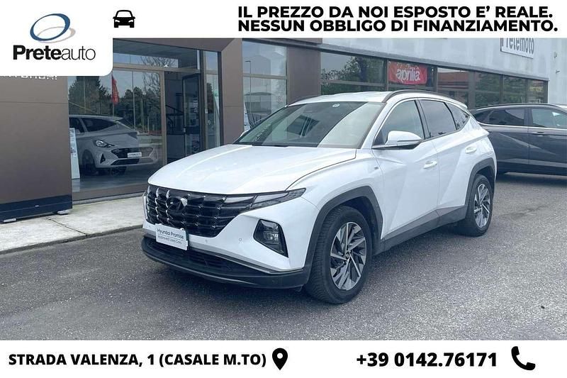 Bianco Usata 2021 Hyundai Tucson SUV | 19.500 € (Ottimo prezzo) - Immagine 1/4