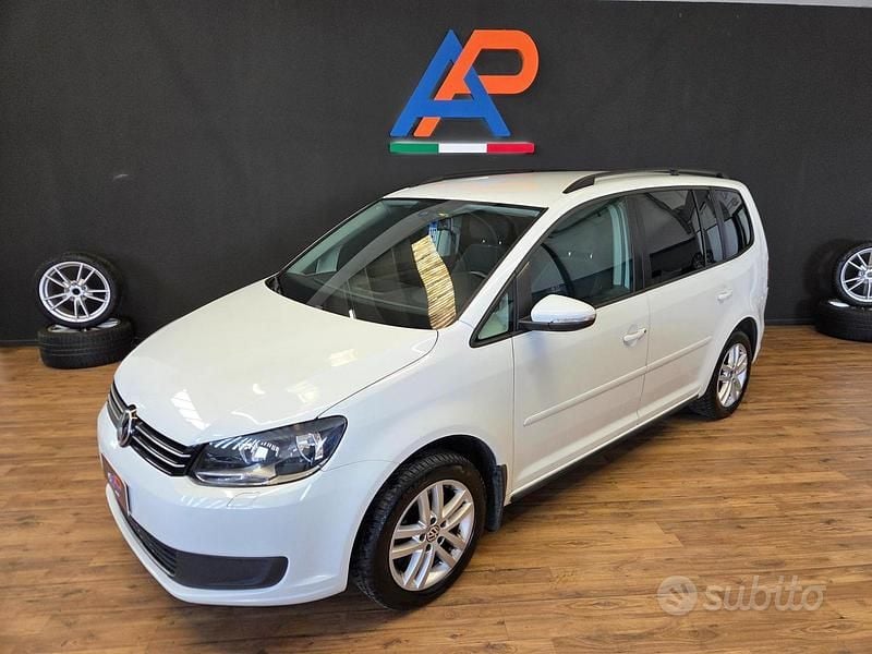 Usata VW Touran 150 CV (110 kW) 2015 Giallo Monovolume