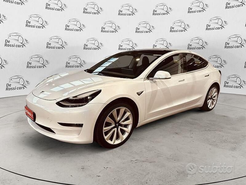Bianco Usata 2019 Tesla Model 3 Berlina | 24.600 € (Buon prezzo) - Immagine 1/4