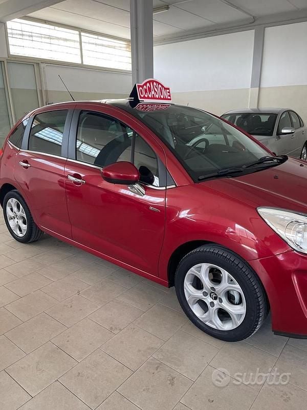 Usata Citroën C3 Exclusive 92 CV (67 kW) 2011 Rosso Berlina