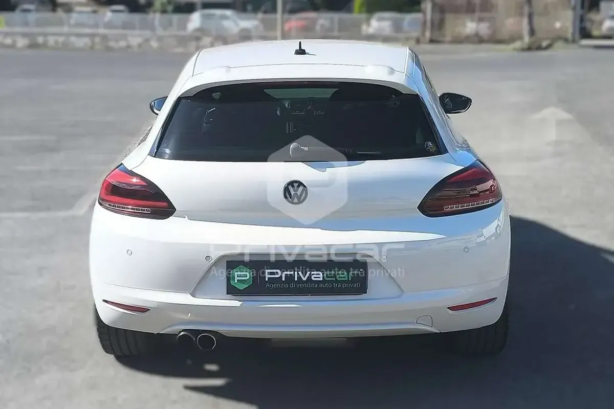 Usata VW Scirocco 122 CV (89 kW) 2012 Bianco Coupé
