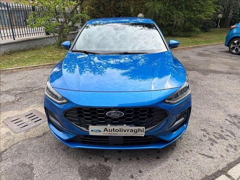 Usata Ford Focus ST-Line 125 CV (91 kW) 2023 Desert island blue Berlina