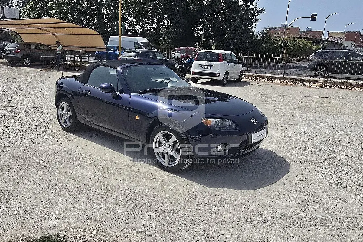 Usata Mazda MX5 126 CV (92 kW) 2007 Blu Cabrio