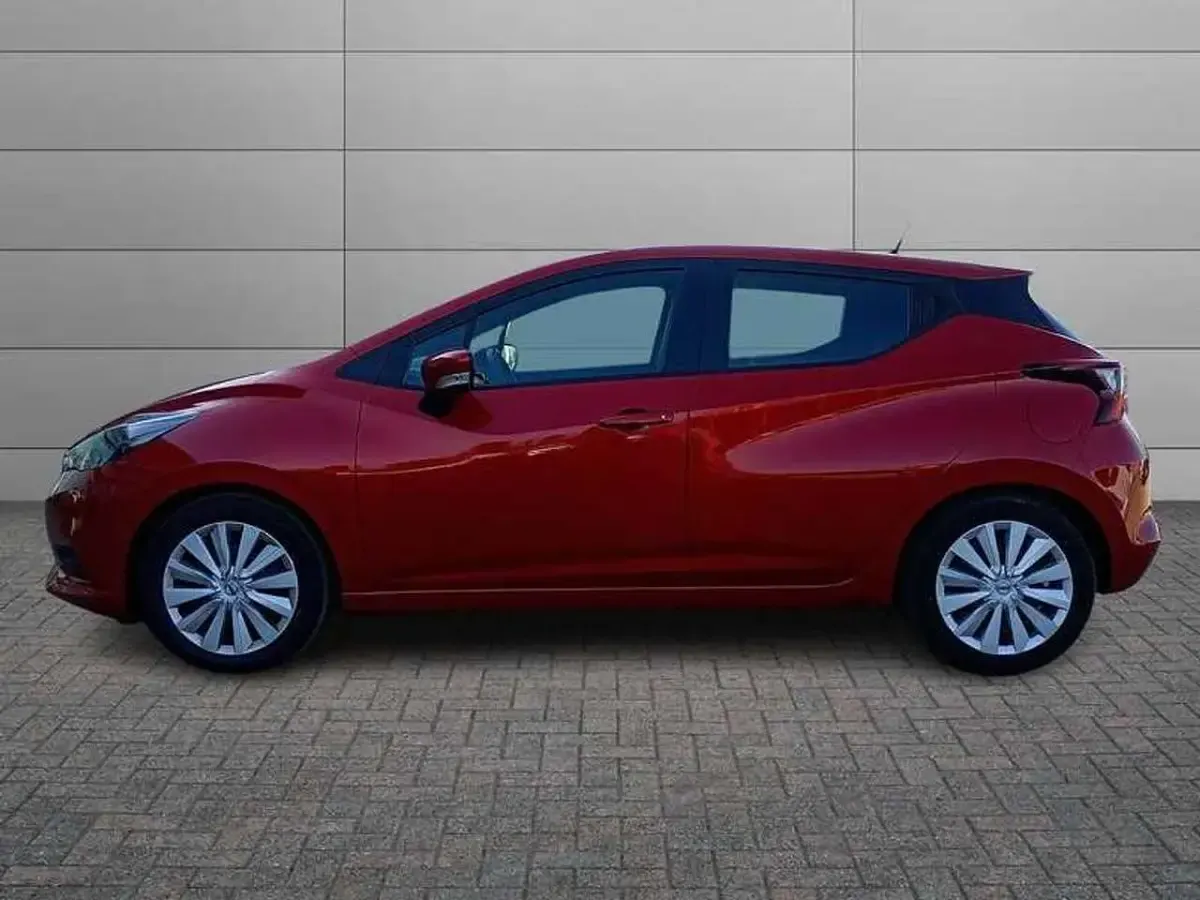 Usata Nissan Micra Acenta 90 CV (66 kW) 2023 Arancione Utilitaria