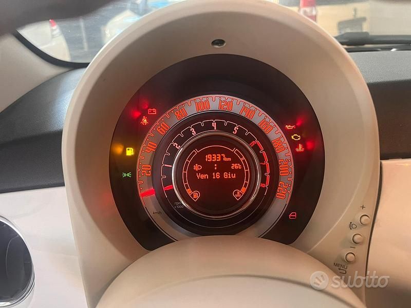 Usata Fiat 500 69 CV (50 kW) 2019 Bianco Utilitaria