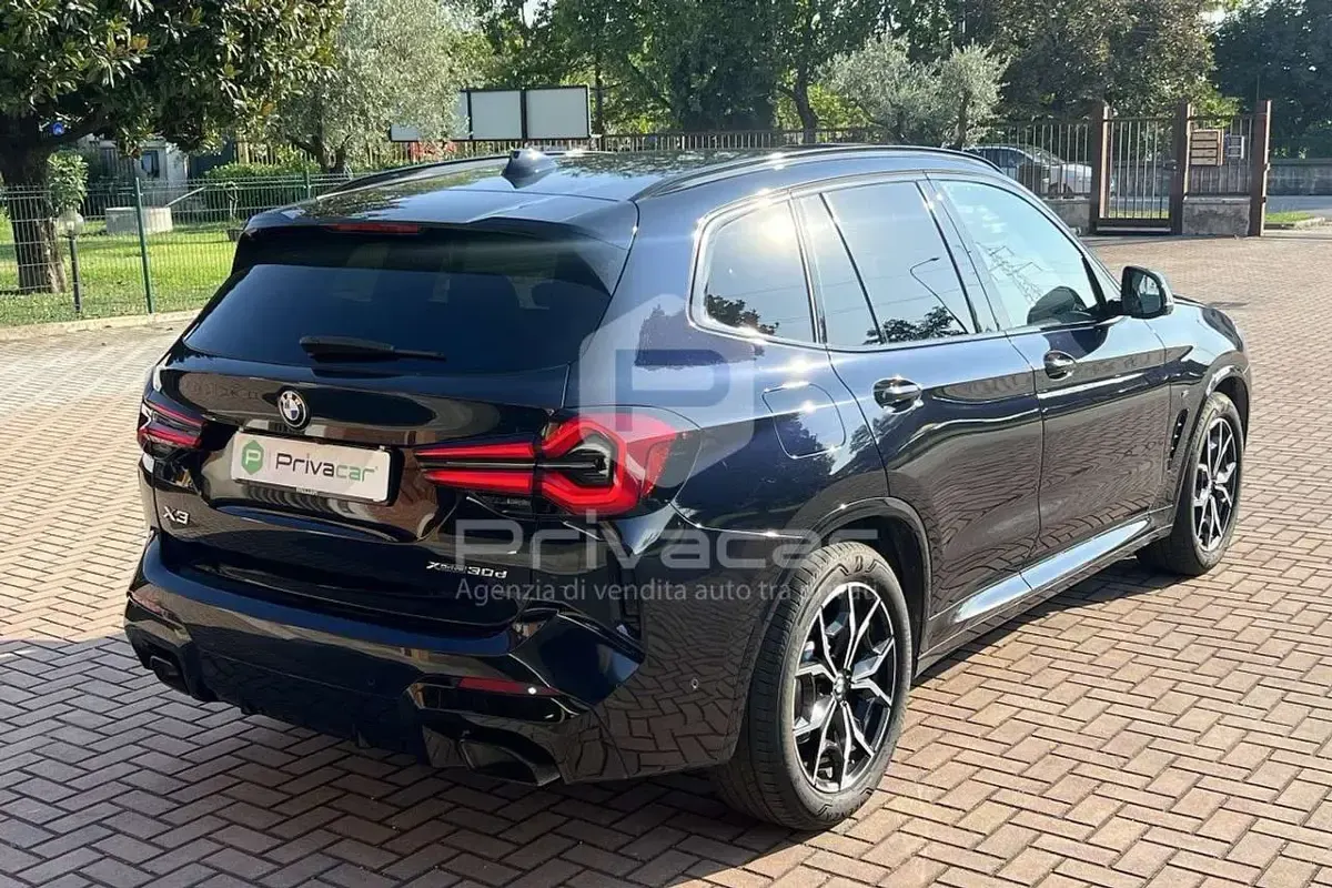 Usata BMW X3 M M Sport 286 CV (210 kW) 2022 Blu SUV
