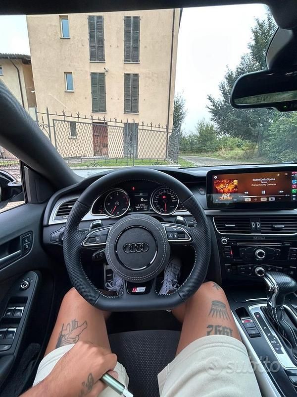 Usata Audi A5 Sportback S-Line 204 CV (150 kW) 2011 Bianco Utilitaria