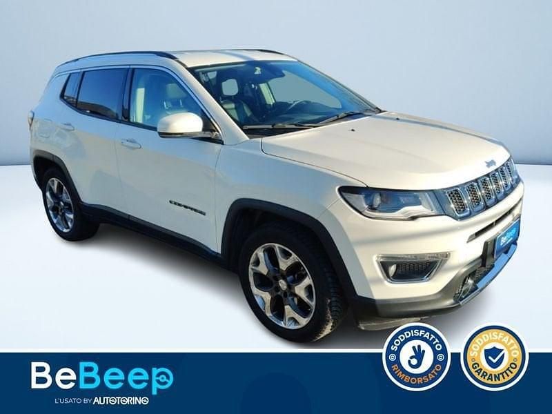 Usata Jeep Compass Limited 140 CV (102 kW) 2018 Bianco pastello SUV
